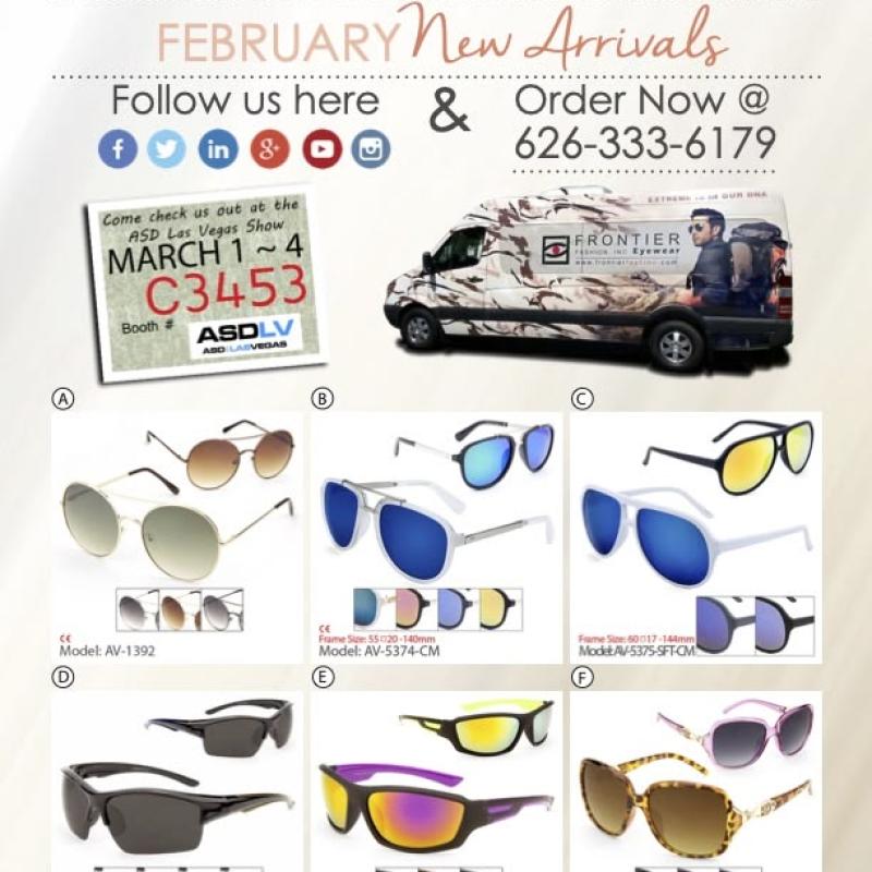 Flyer February New Arrival Newsletter